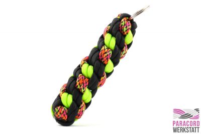 Schlsselanhnger Jumbo Schwarz Neongrn Cosmic